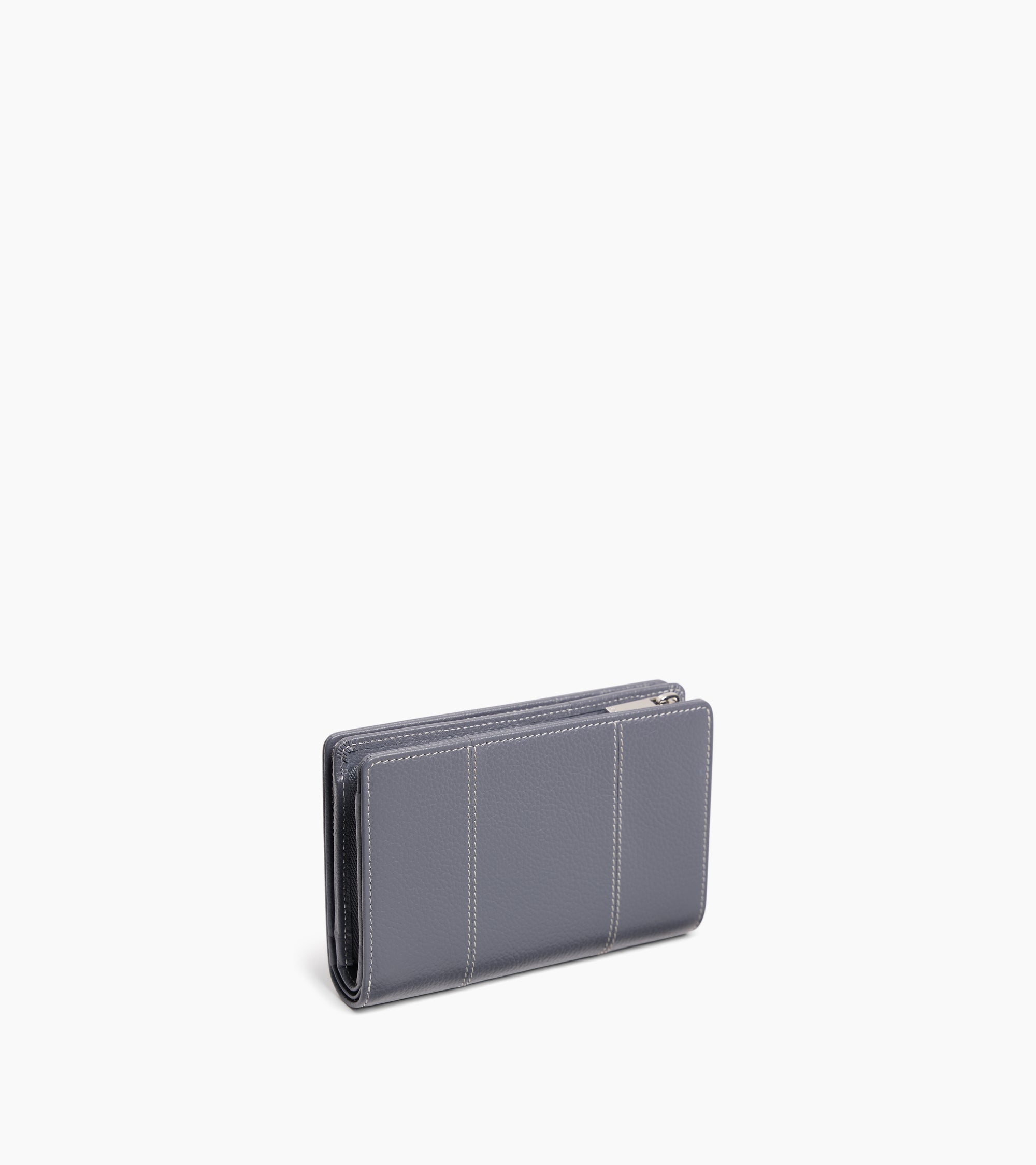 Marguerite medium wallet in grained leather