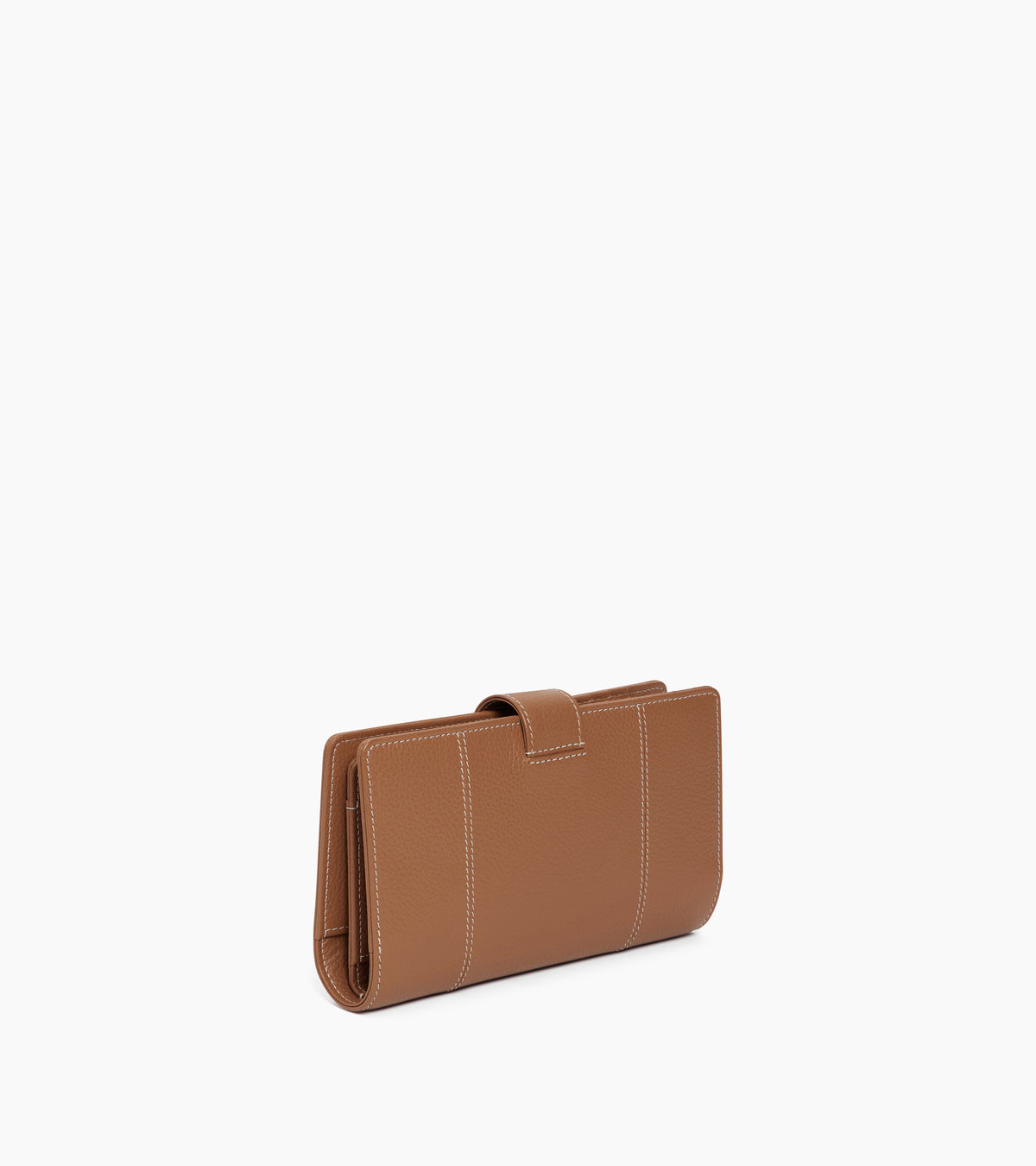 Marguerite large wallet in grained leather