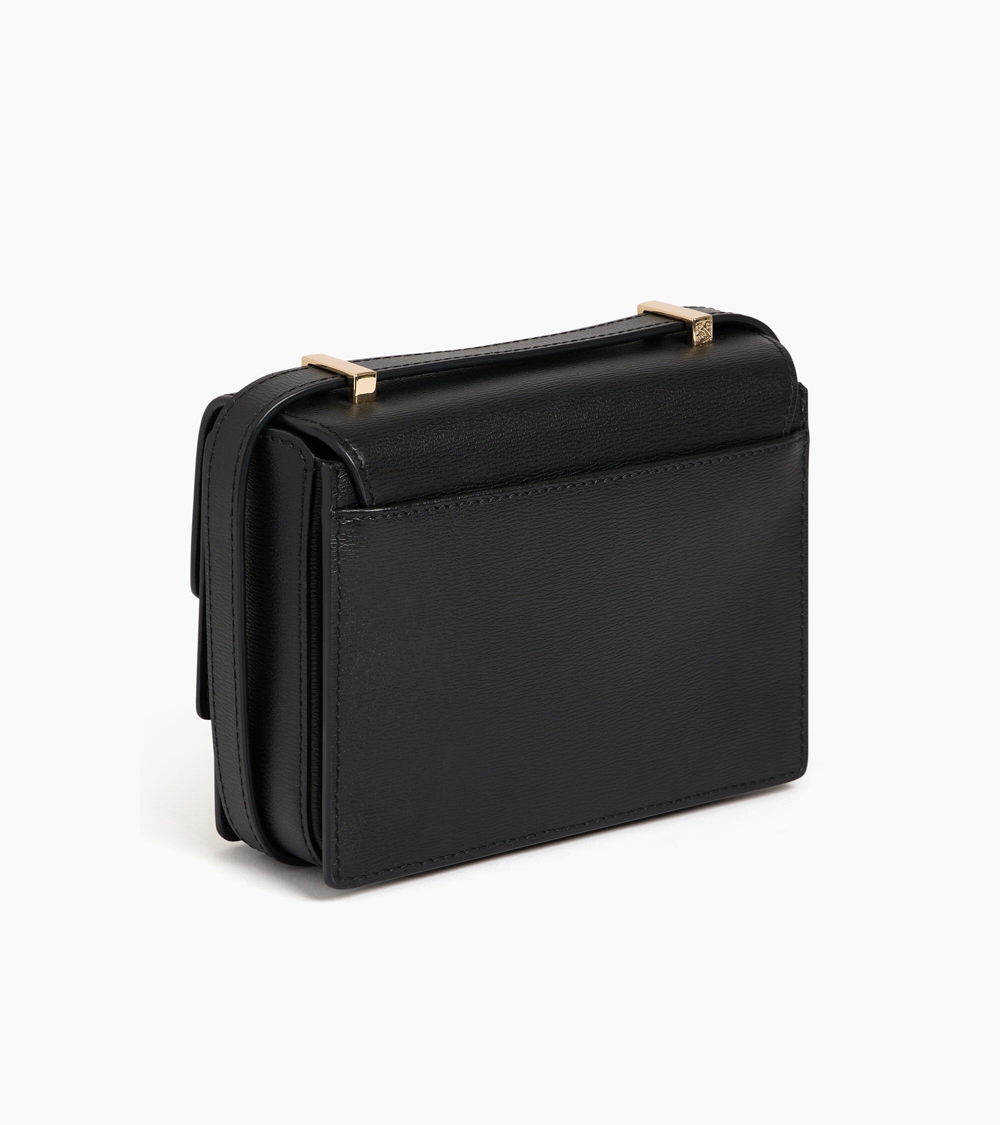 Mini-Umhängetasche Naya aus Leder mit Korknarbung