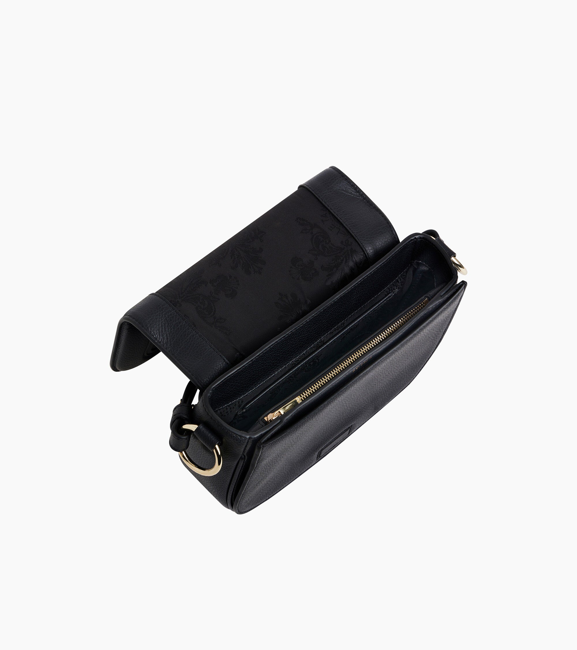 Bolso bandolera mediano modelo Ella de cuero granulado