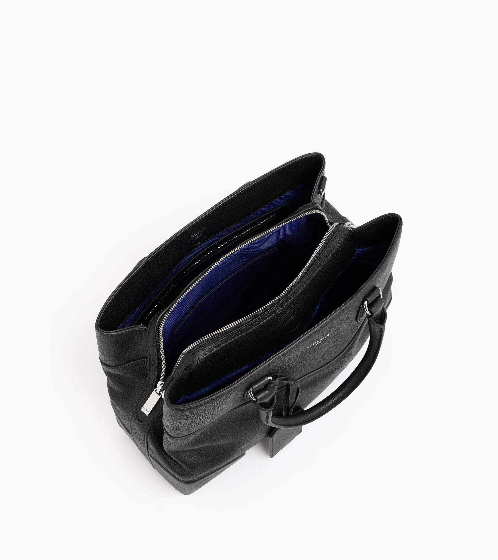 Bolso grande Romy de cuero granulado