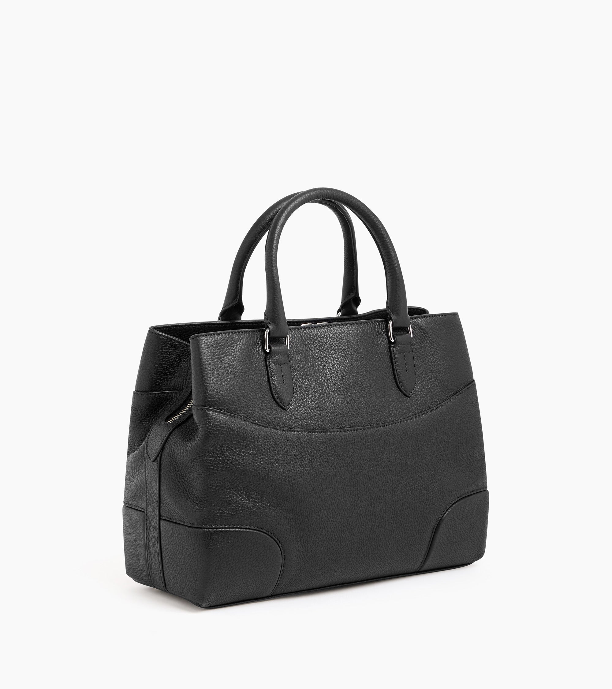 Bolso grande Romy de cuero granulado