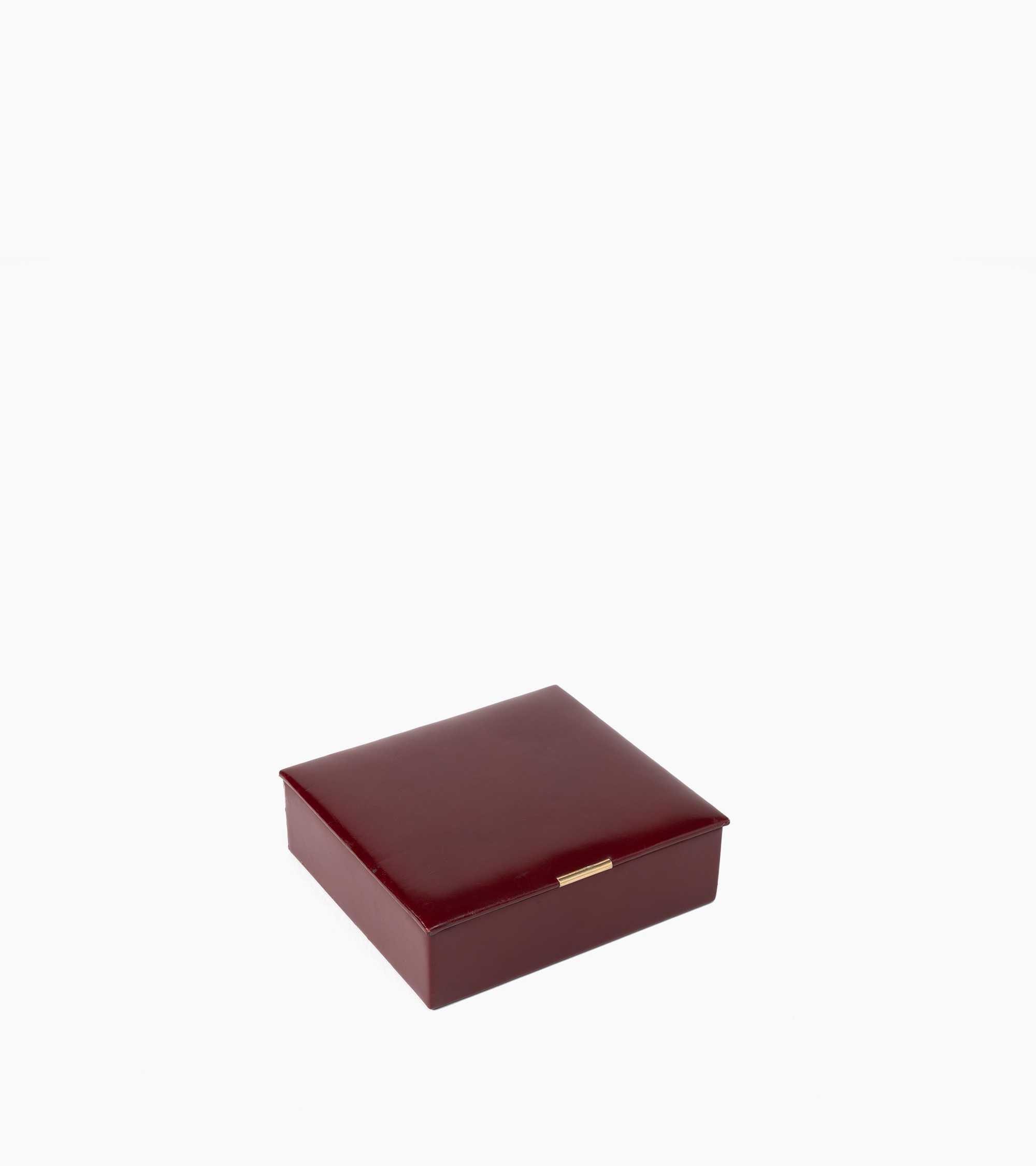 Small leather card case