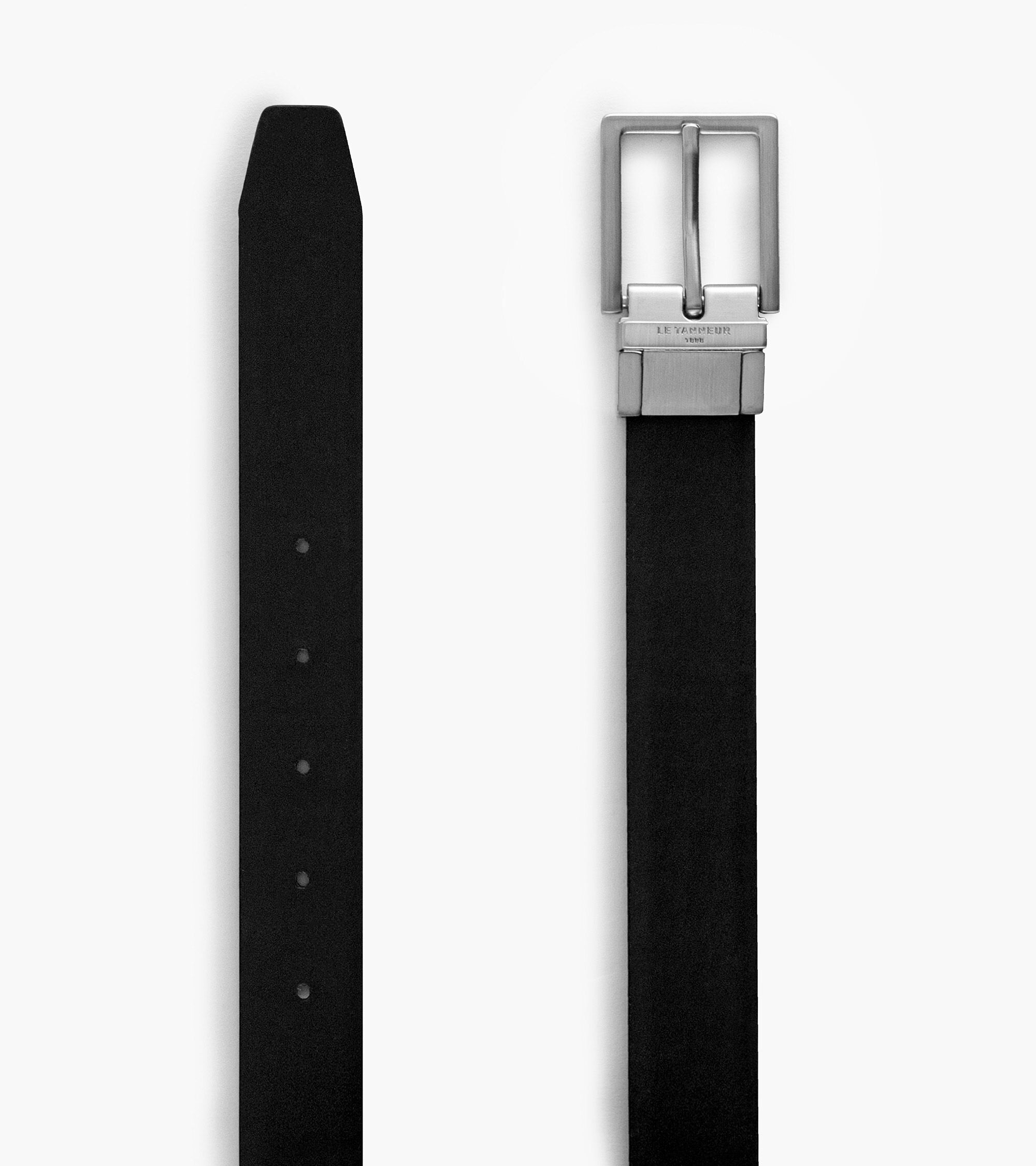 Ceinture homme classique avec boucle carrée