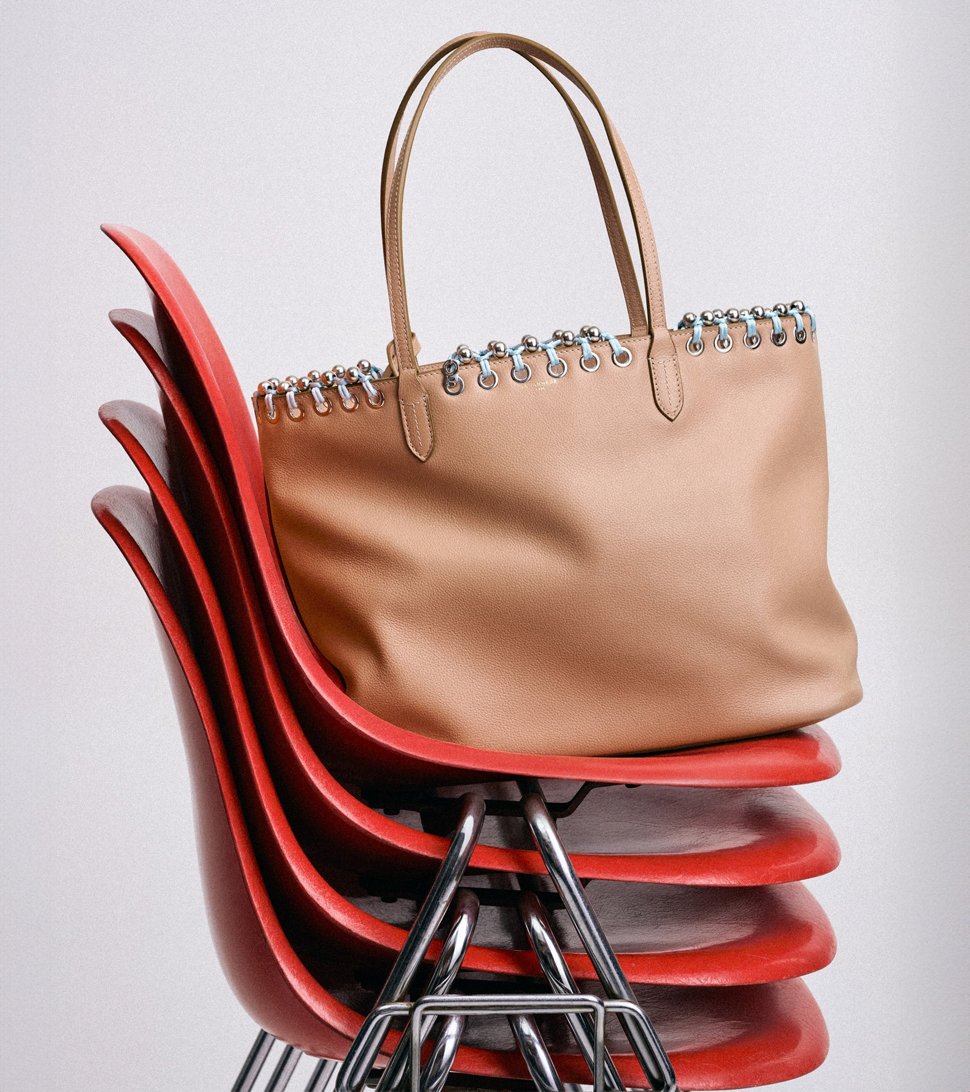 Sac cabas Kitesy Martin en cuir grainé