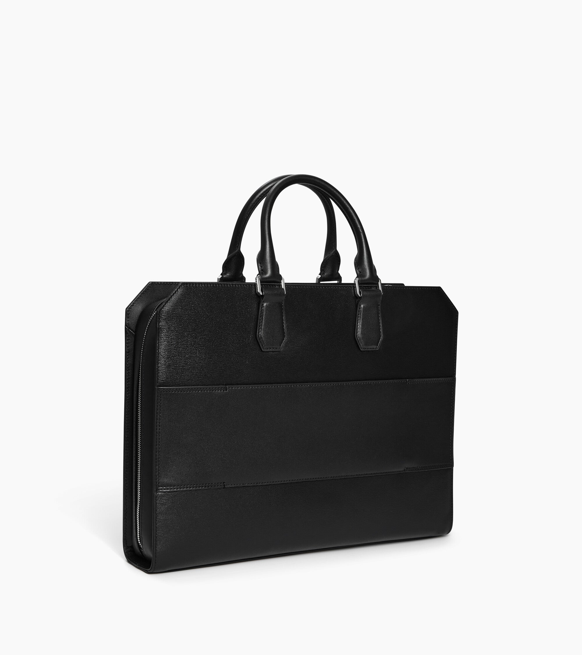 Portadocumentos Anatole de 15" en piel con corcho y piel lisa