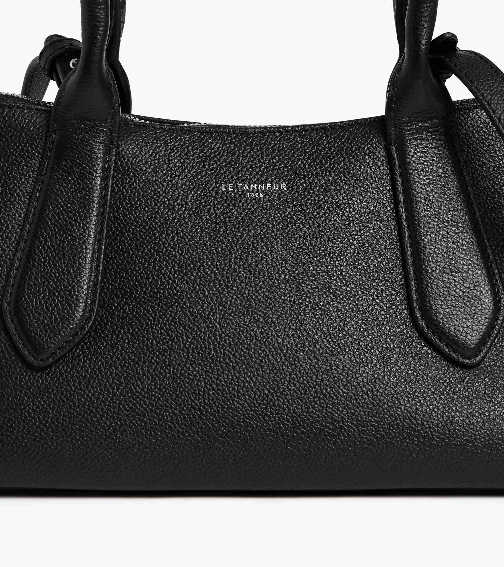 Sac bowling Apolline en cuir grainé