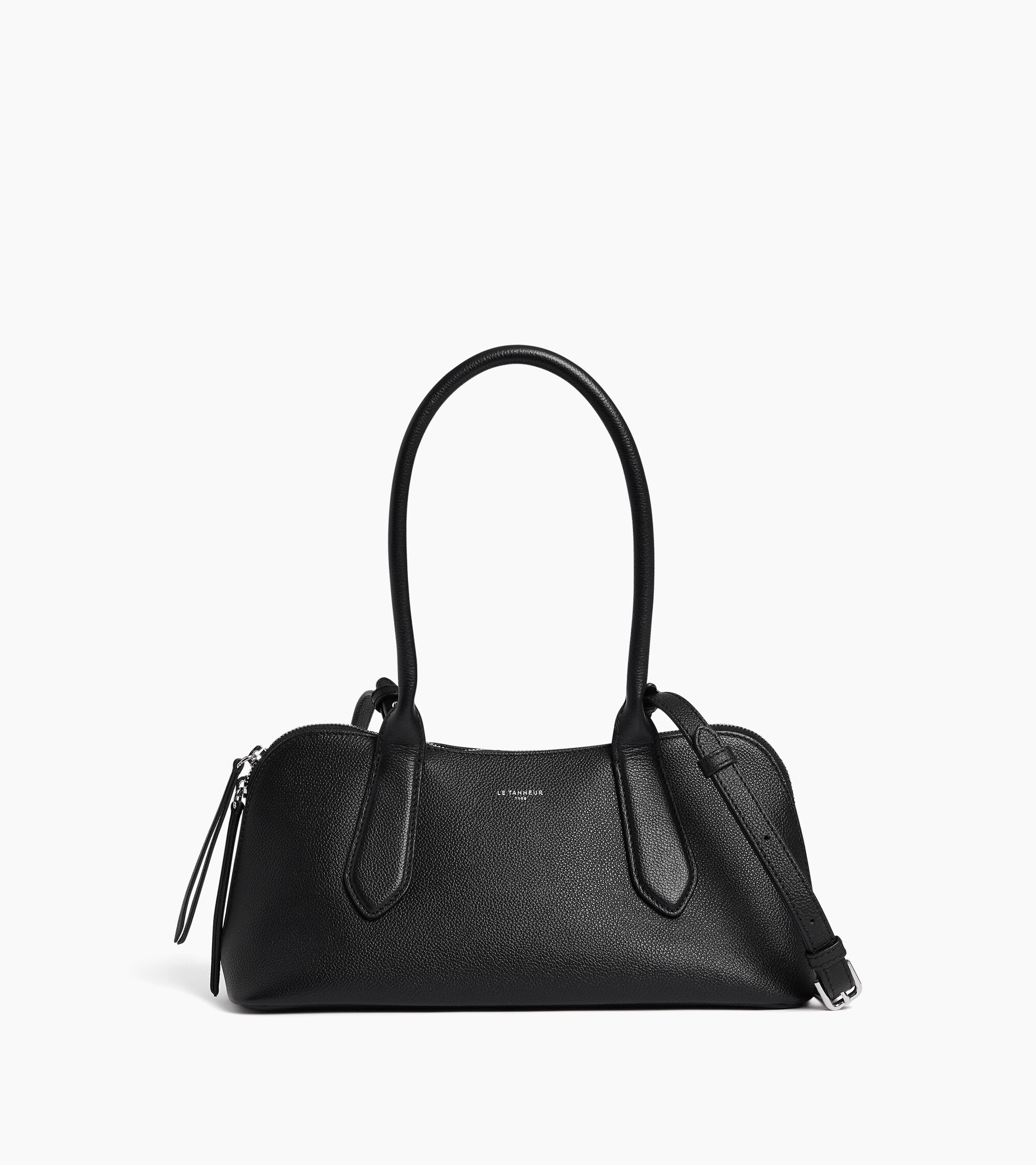 Sac bowling Apolline en cuir grainé
