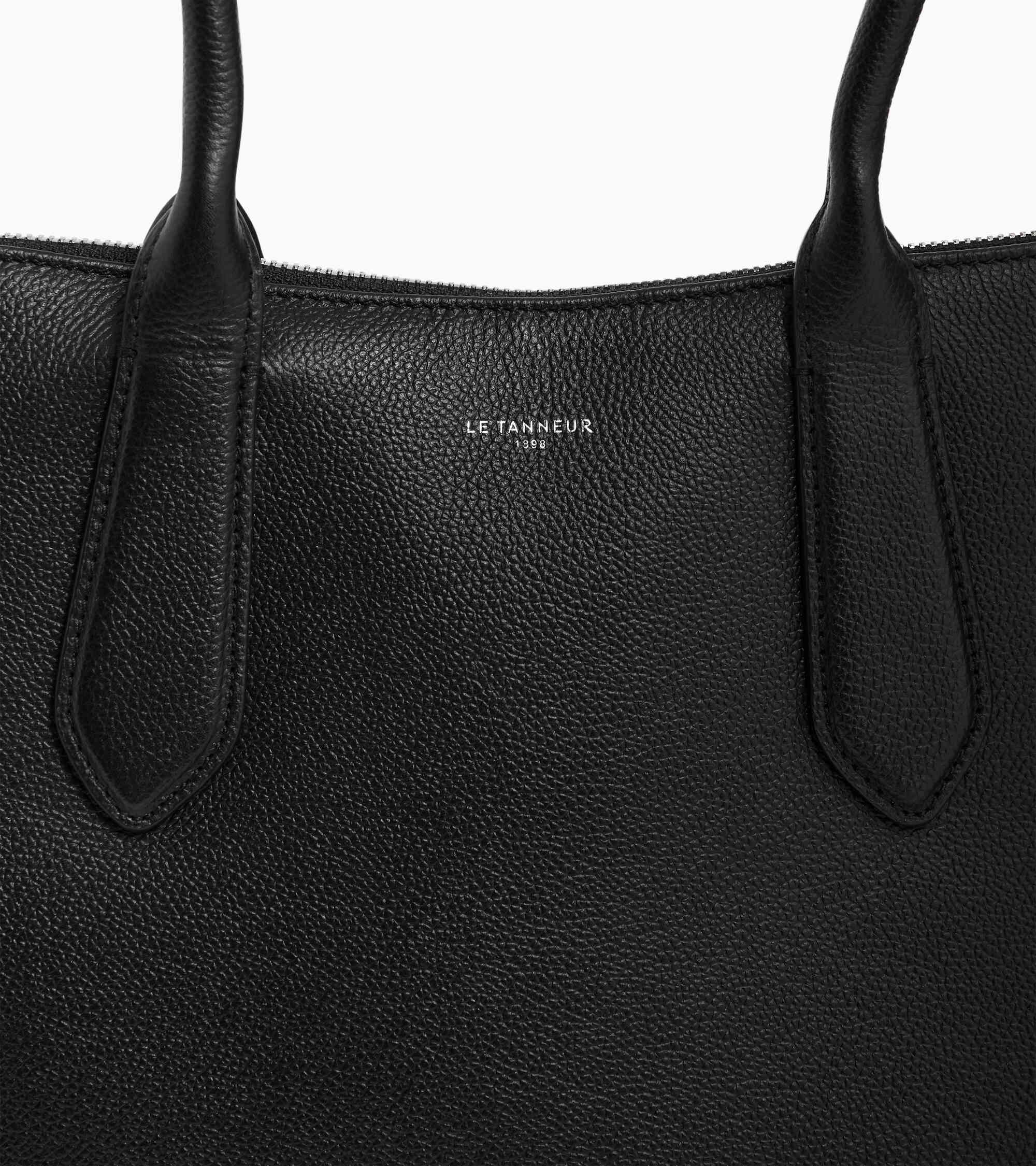 Apolline 14" document case in grained leather