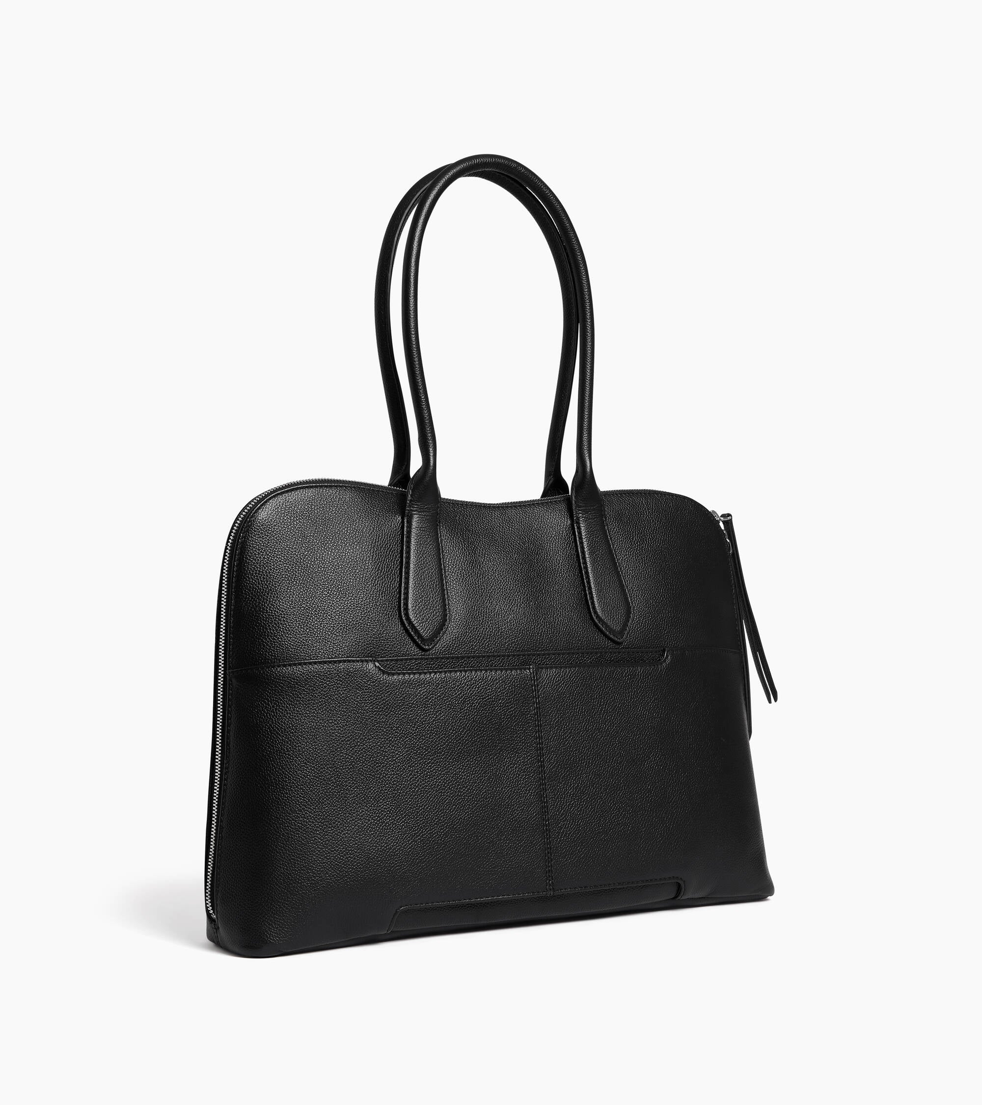 Apolline 14" document case in grained leather