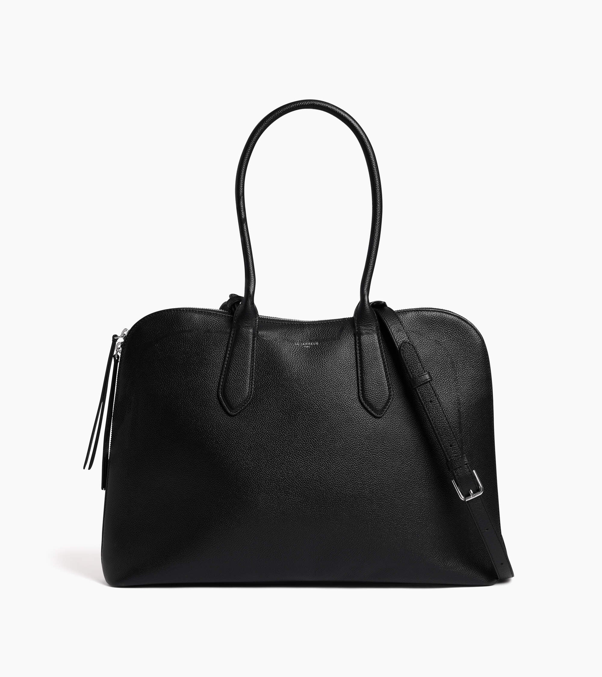 Apolline 14" document case in grained leather