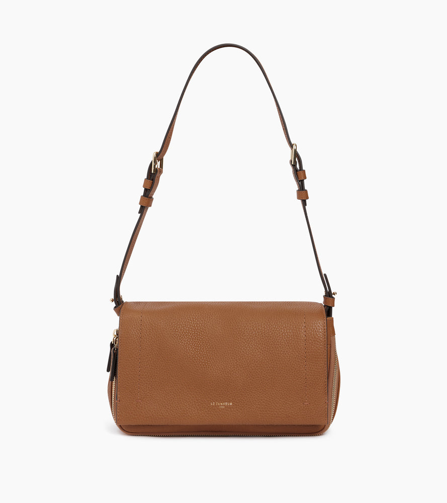 Petit sac bandoulière Aurore en cuir grainé
