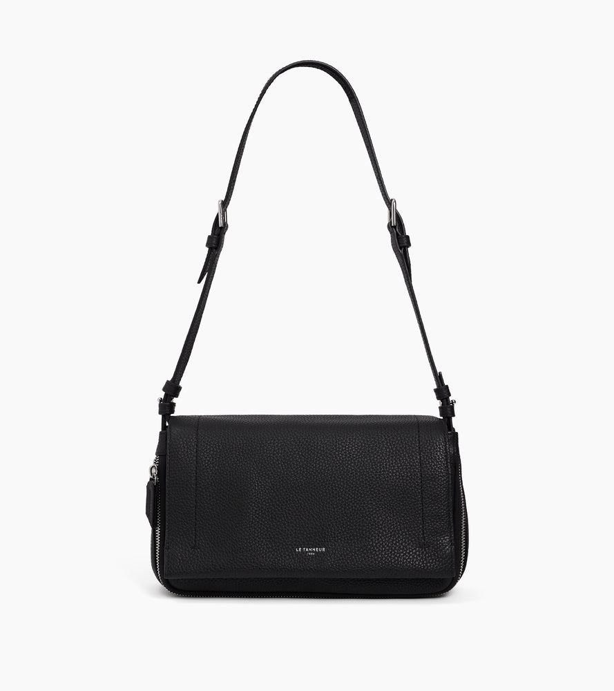 Aurore small shoulder bag in grained leather