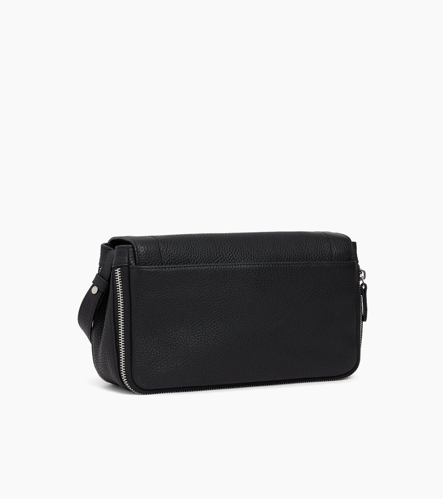 Aurore small shoulder bag in grained leather