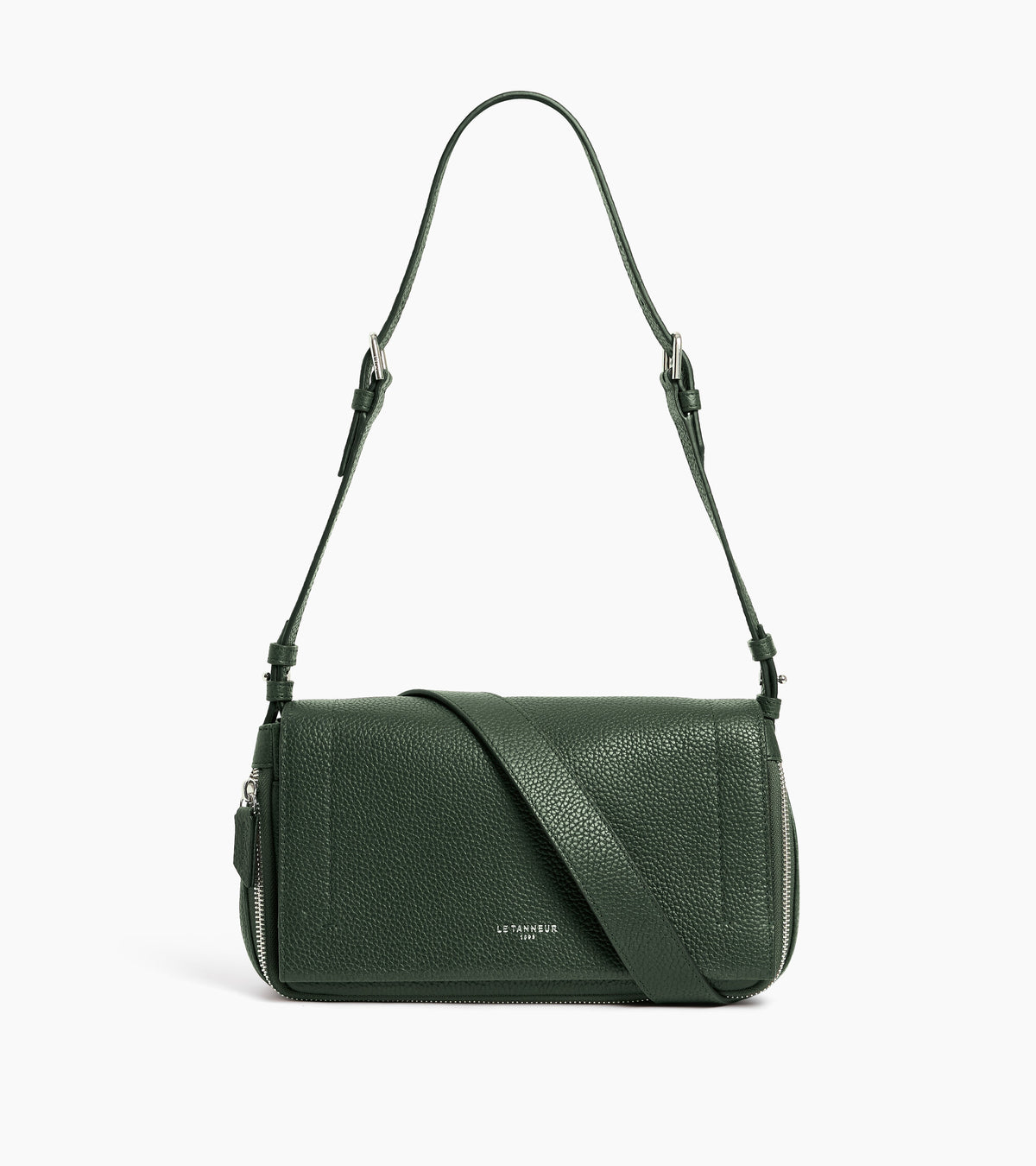 Petit sac bandoulière Aurore en cuir grainé
