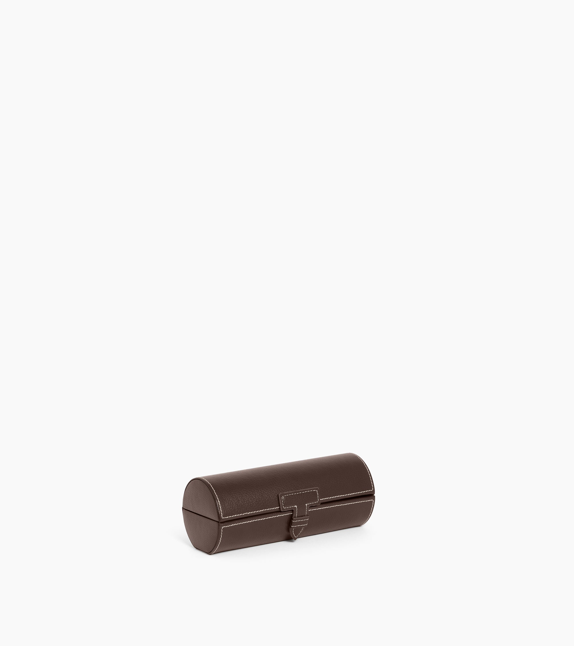 Estuche para 3 relojes en cuero