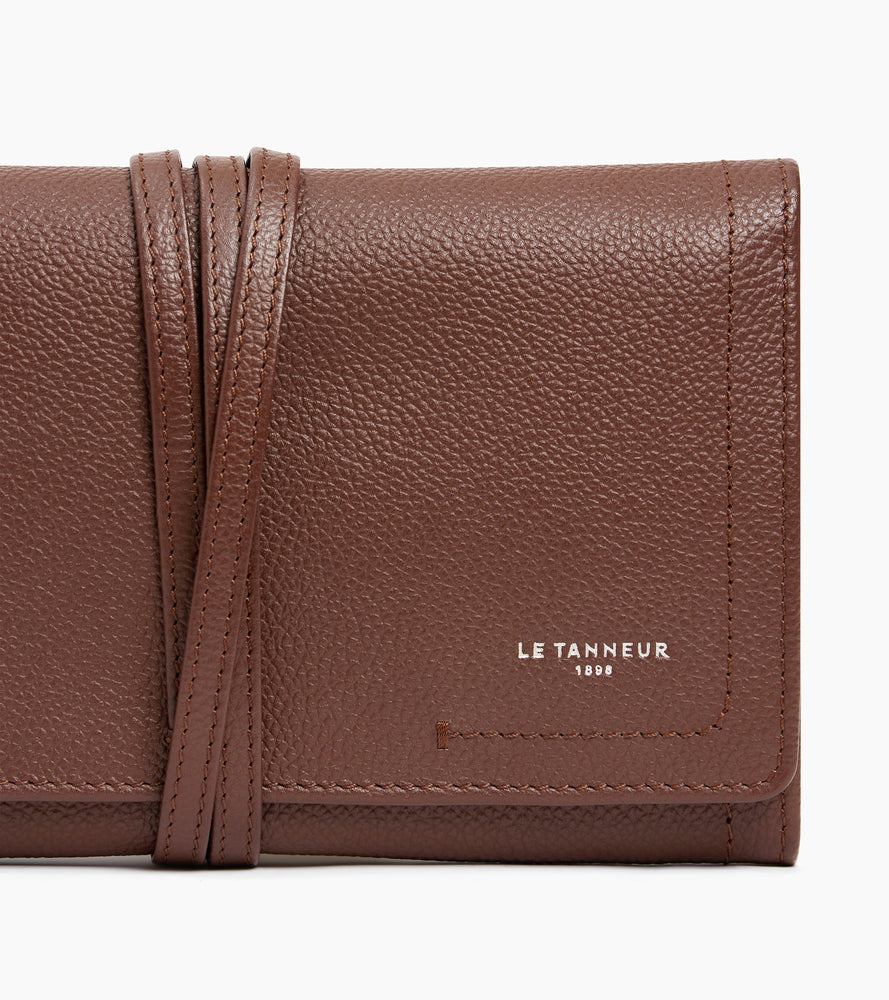 Reiseschmuckschatulle aus Leder