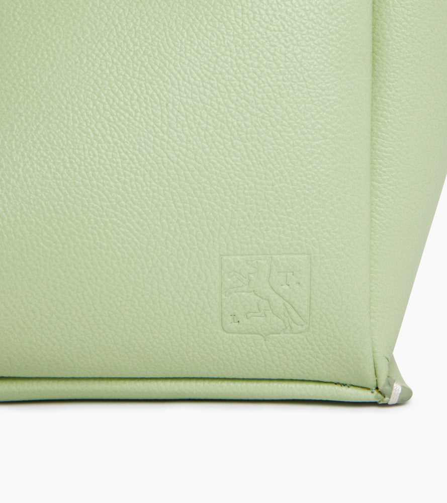 Elena small handbag in grained leather