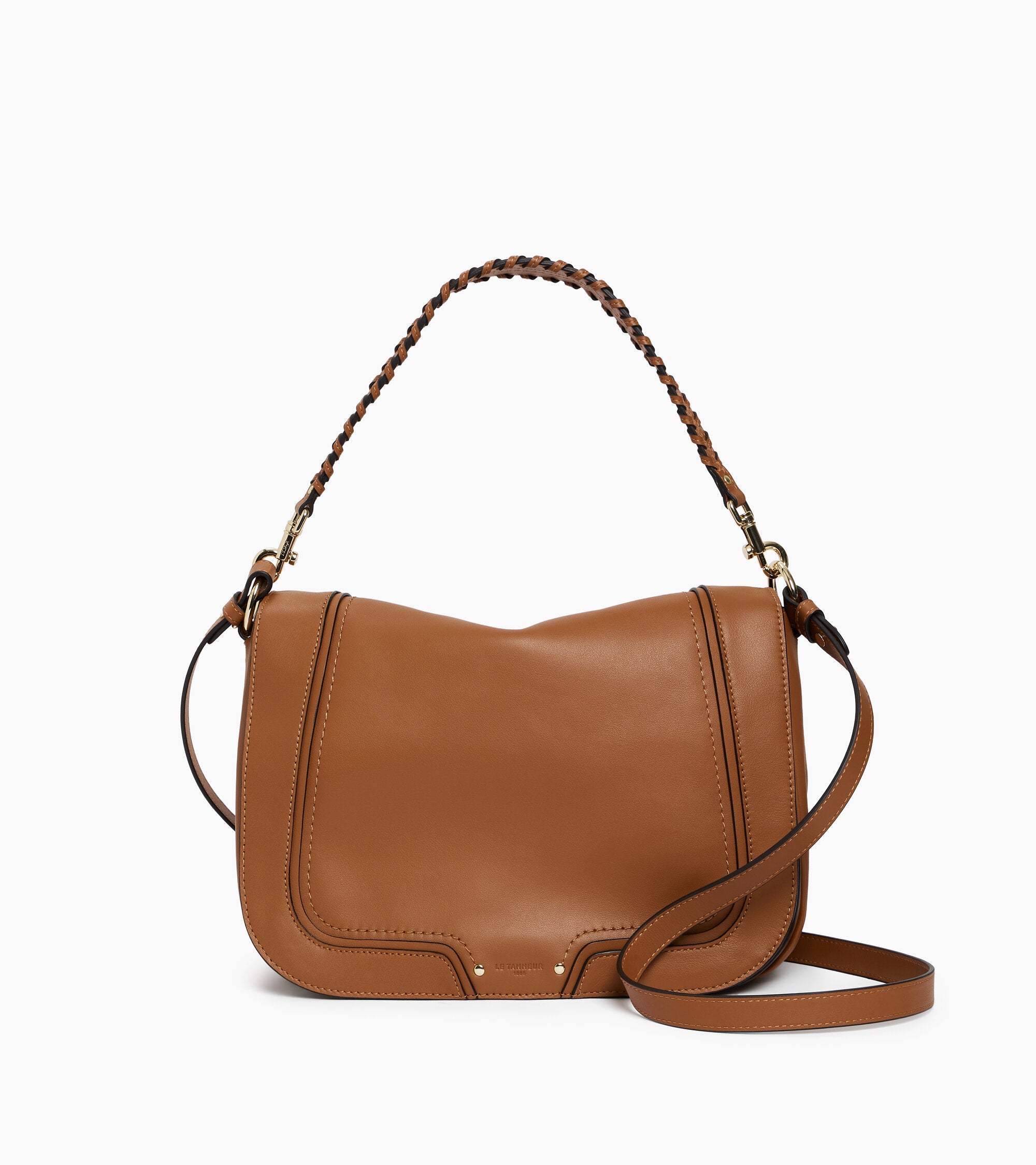 Héloïse large crossbody bag in smooth leather