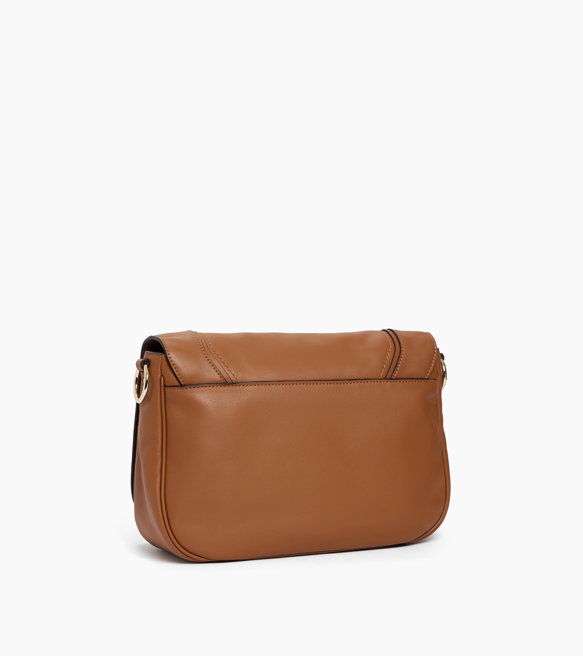 Héloïse large crossbody bag in smooth leather