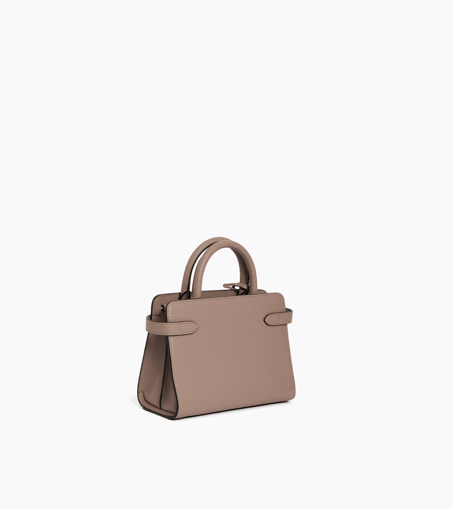 Emilie small handbag in grained leather