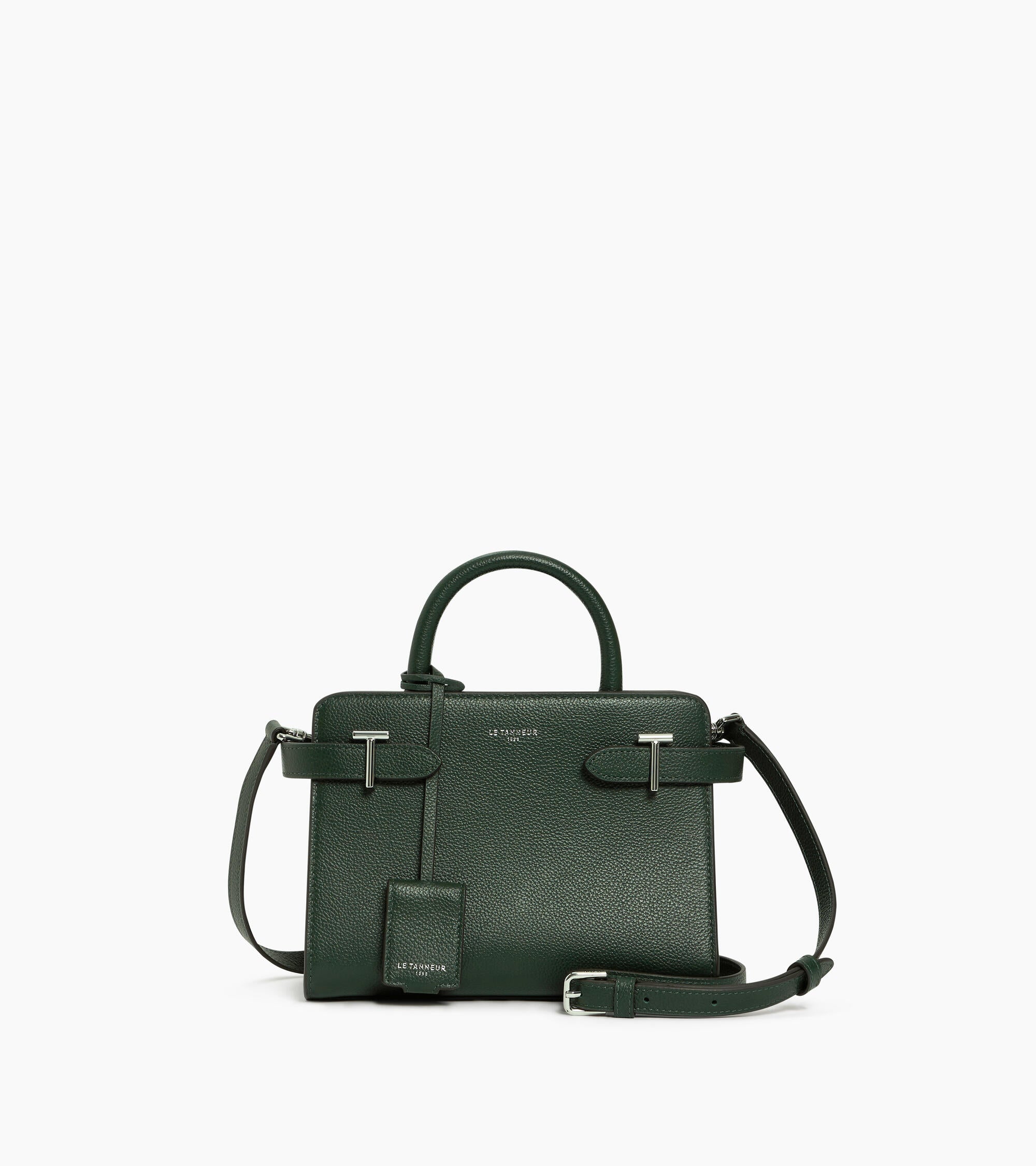Emilie small handbag in grained leather