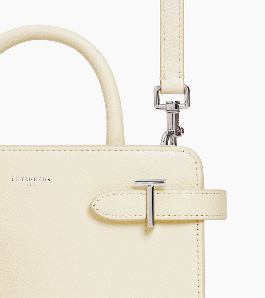 Emilie small handbag in grained leather