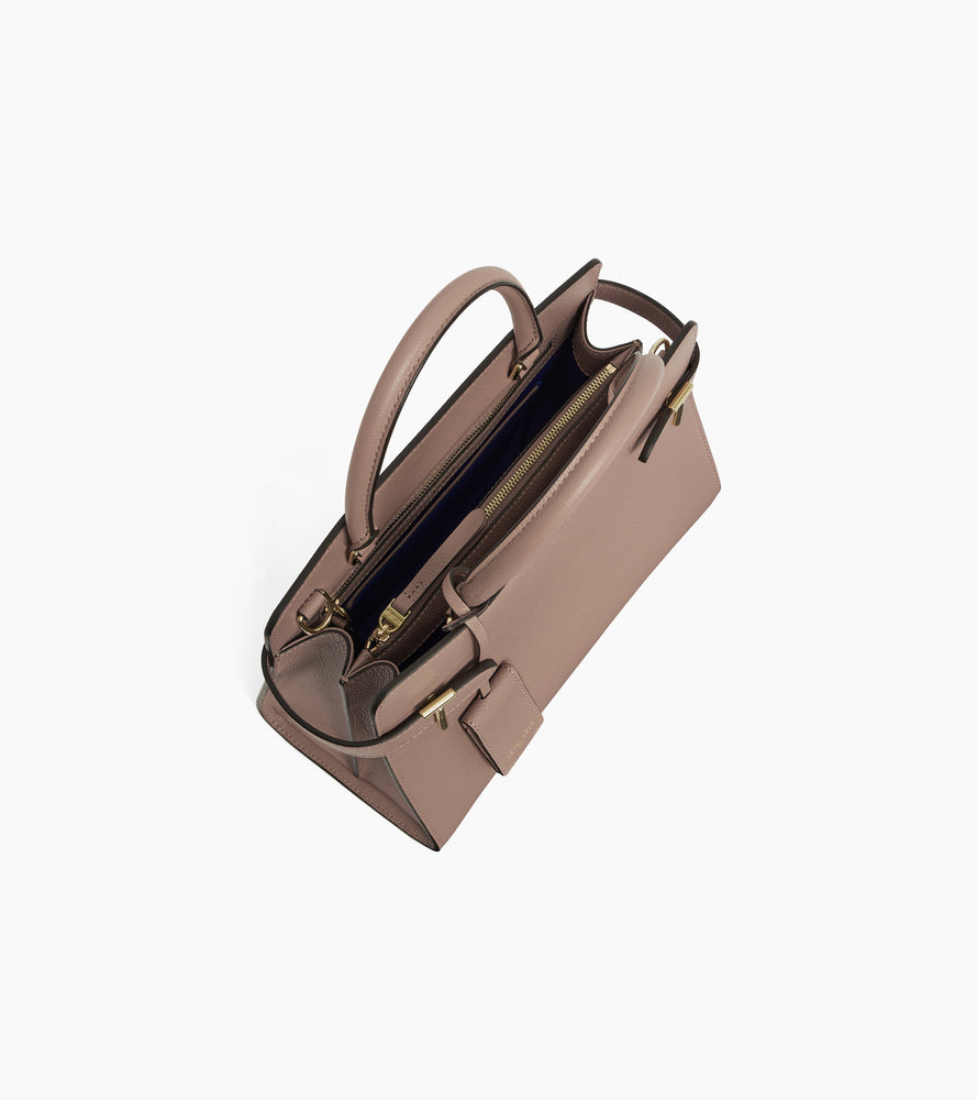 Emilie medium-sized handbag in grained leather