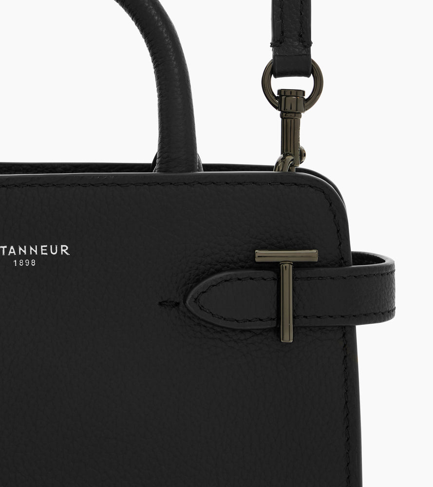 Emilie mini handbag in grained leather