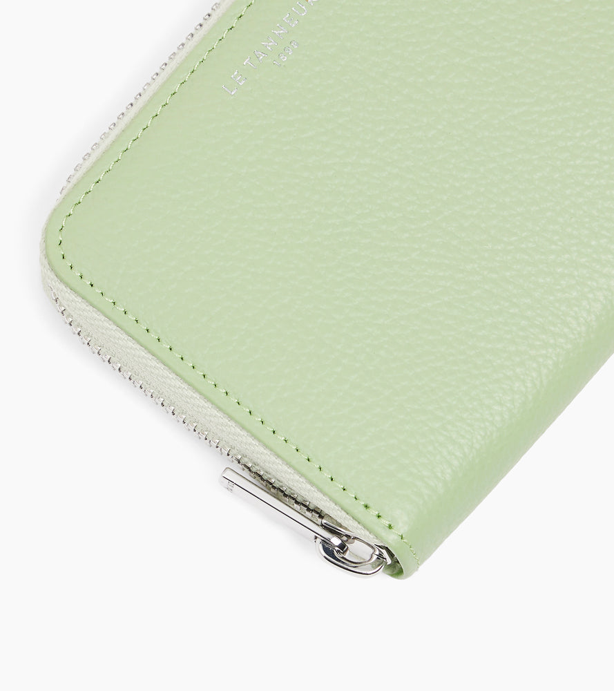 Emilie coin purse in grained leather