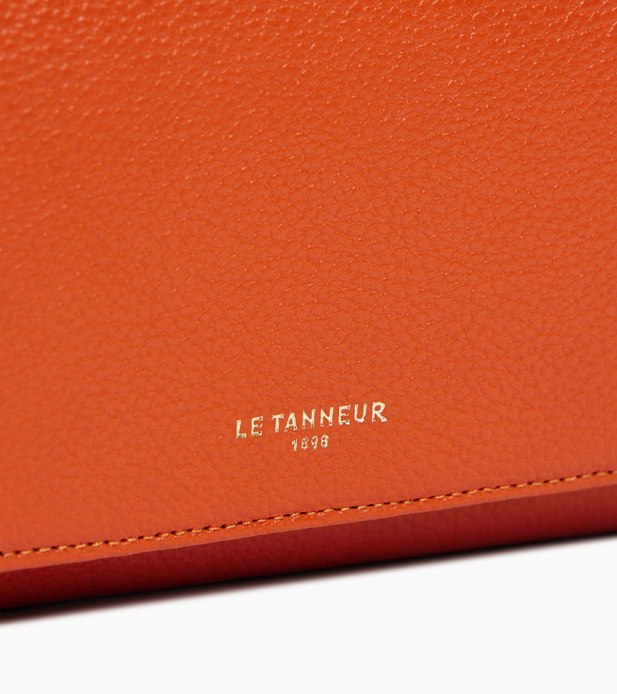 Portefeuille Emilie en cuir grainé