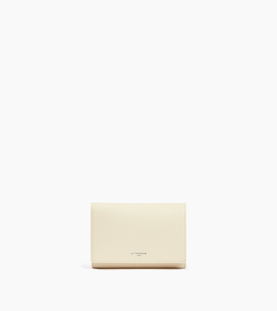 Emilie wallet in grained leather