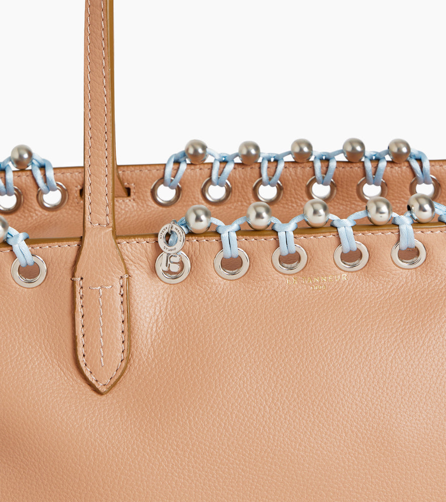 Sac cabas Kitesy Martin en cuir grainé