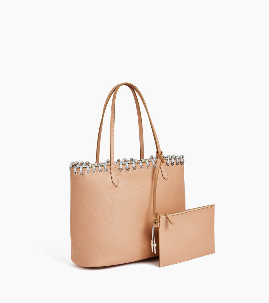 Sac cabas Kitesy Martin en cuir grainé