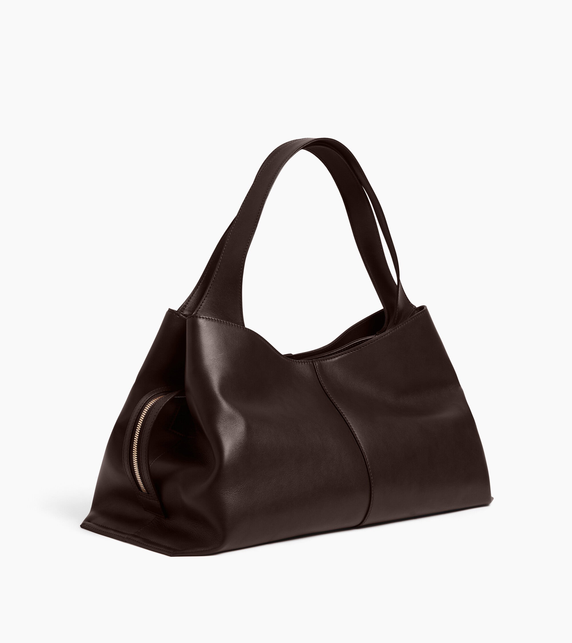 Mittelgroße Handtasche Félicie aus Glattleder