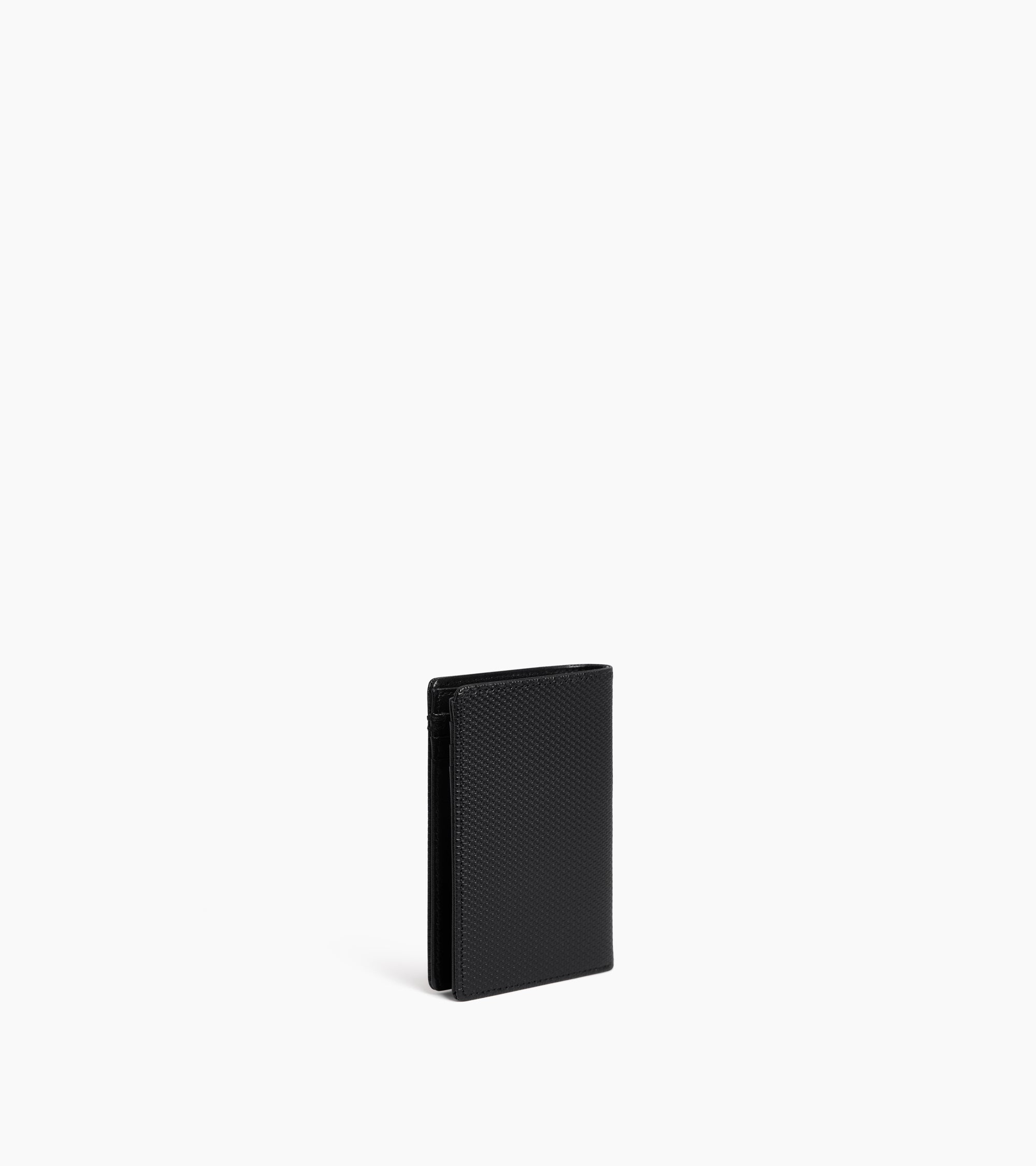 Lucien small card holder signature T leather