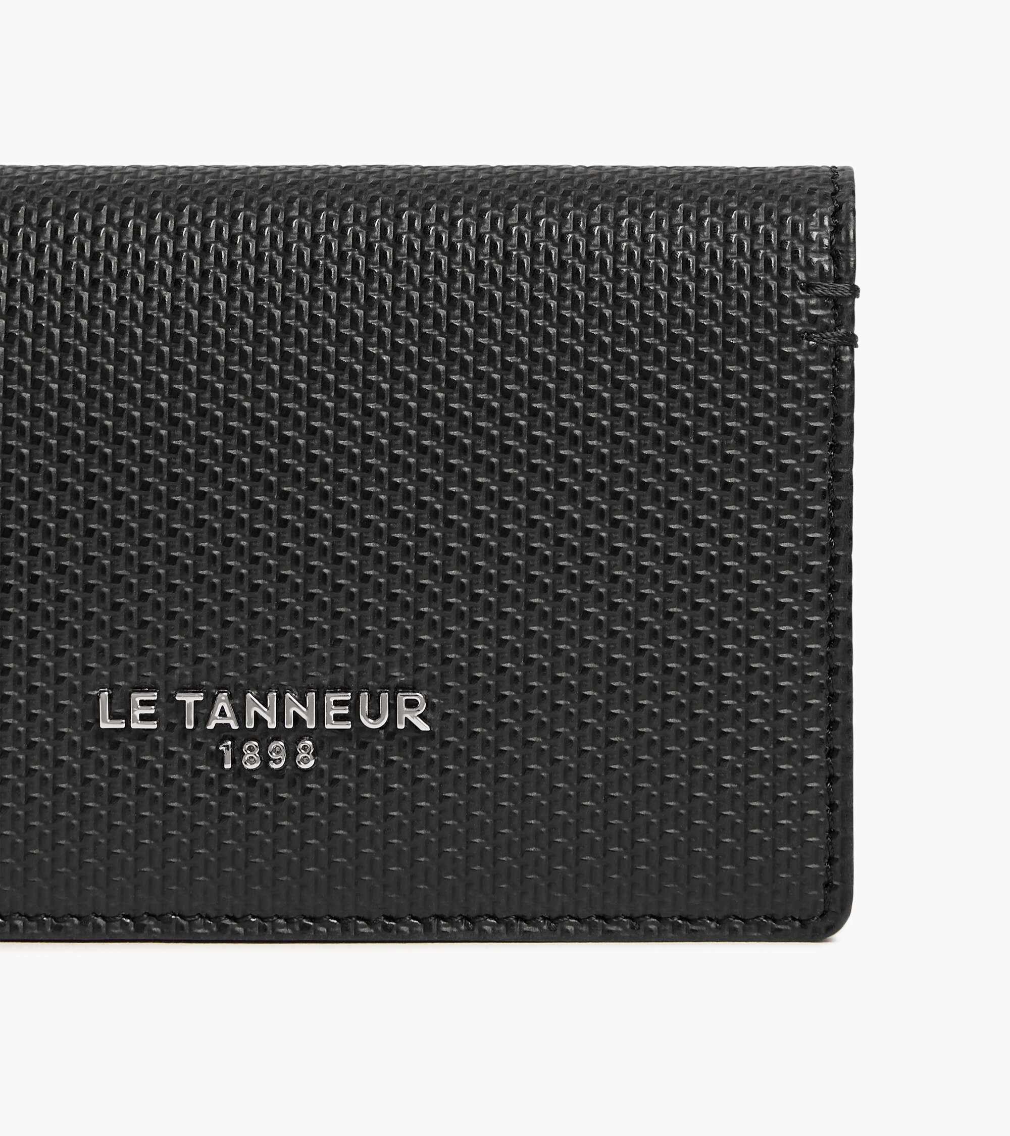 Lucien horizontal two-fold card holder signature T leather