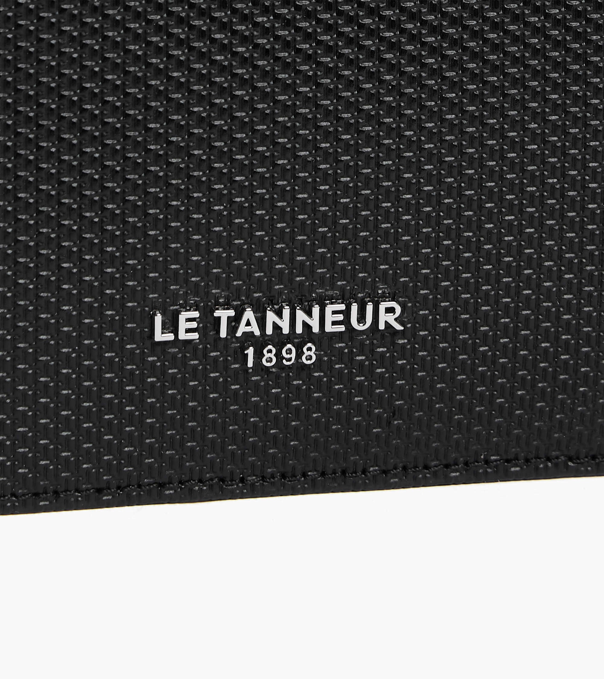 Lucien large zipped card holder signature T leather