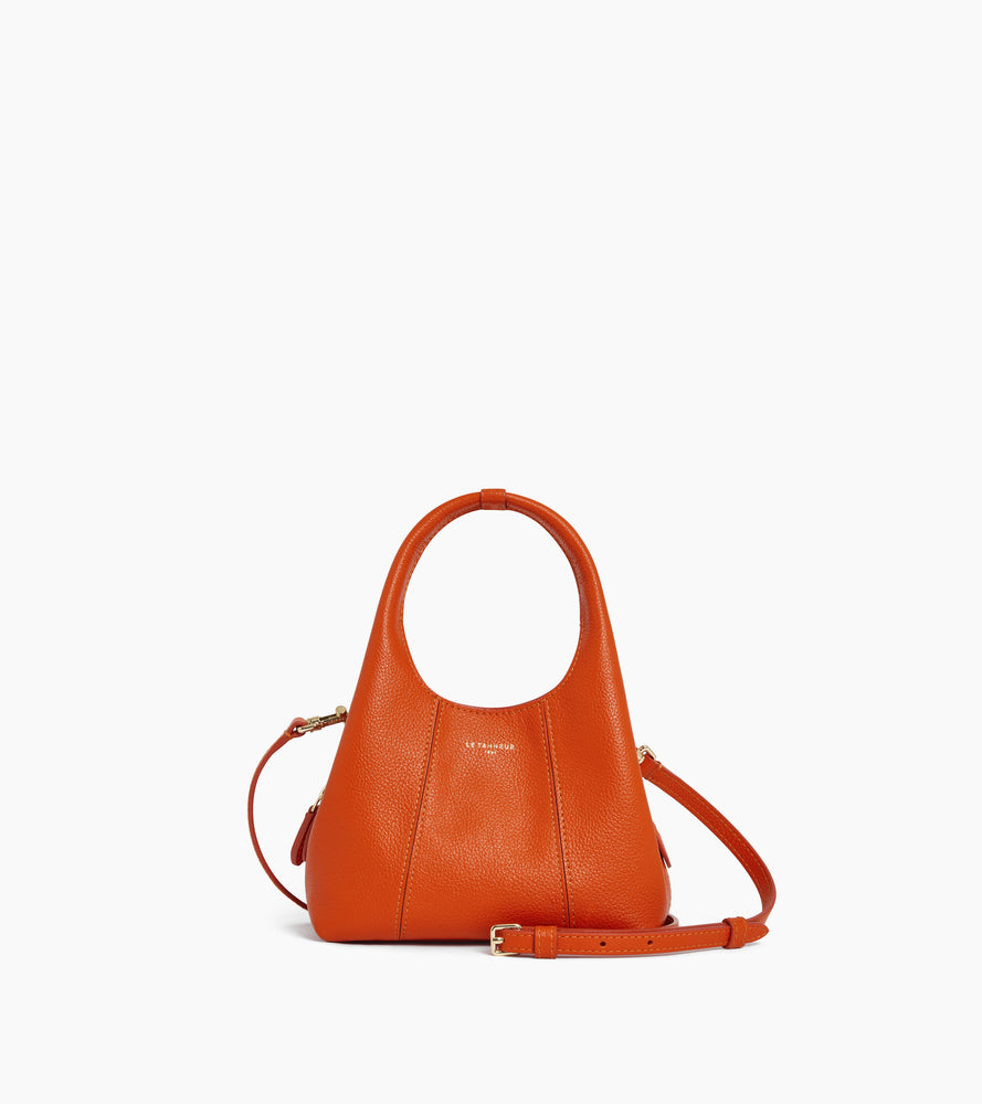 Juliette mini handbag in grained leather