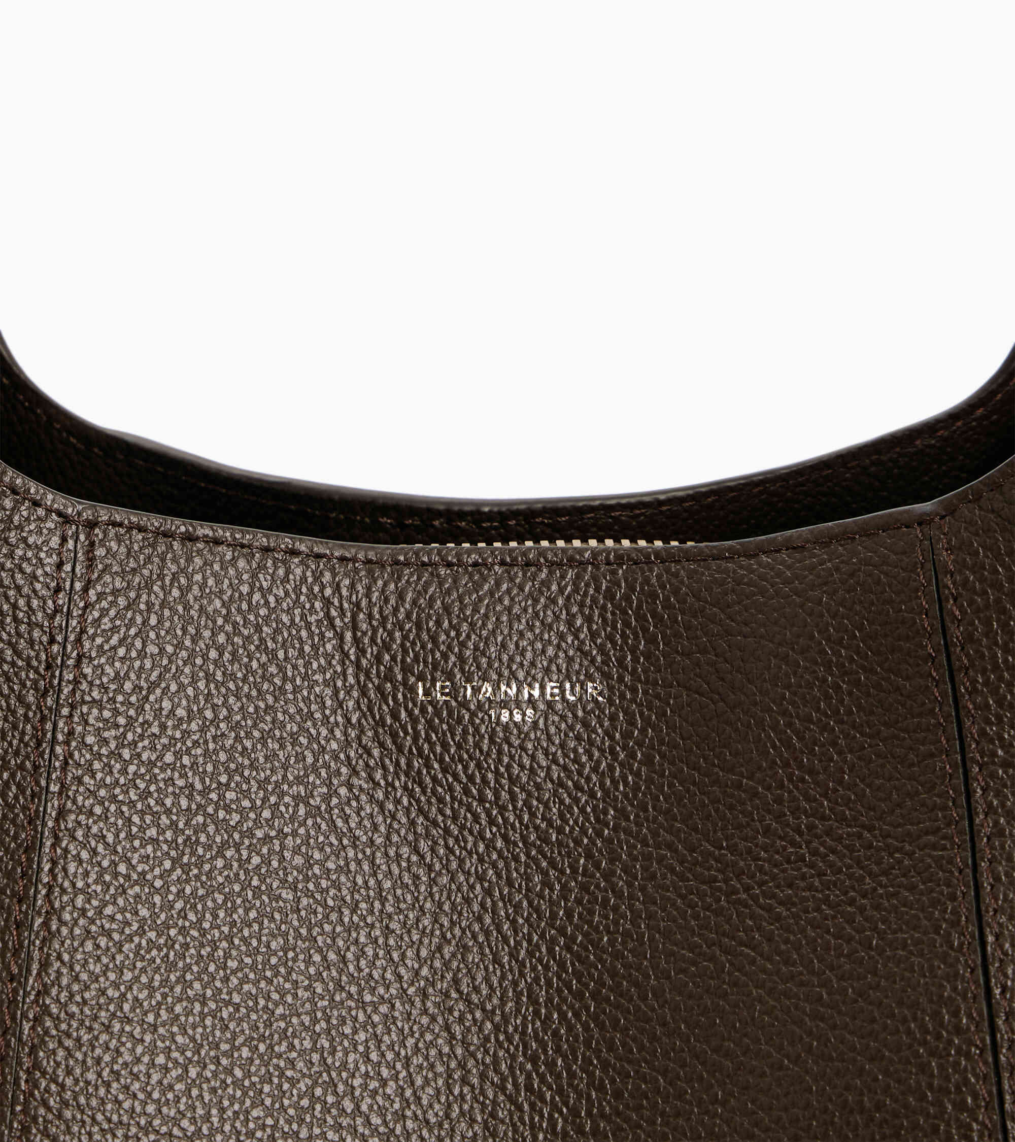 Juliette medium-sized shoulder bag in grained leather