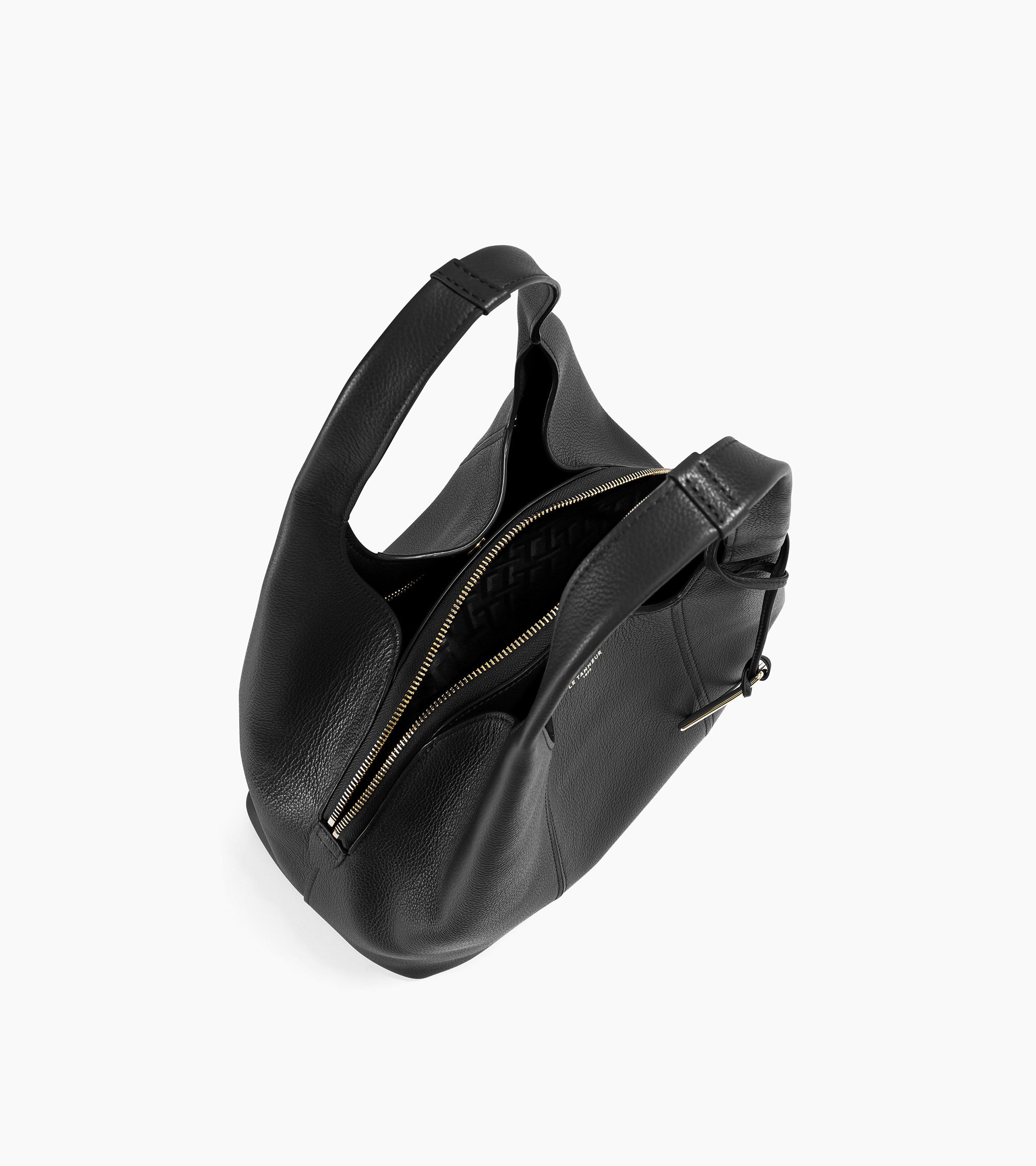 Medium Juliette pebbled leather shoulder bag