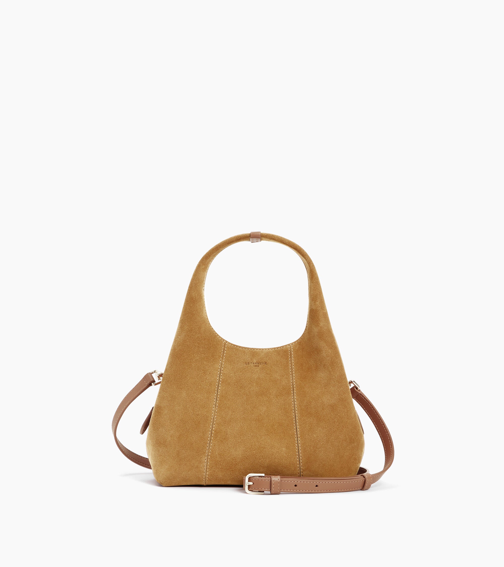Juliette small handbag in suede split leather