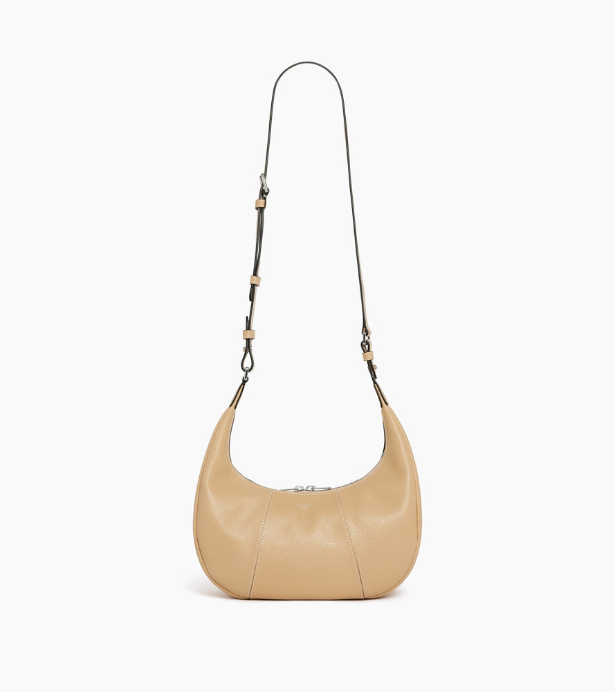 Bolso hobo pequeño Juliette de cuero granulado