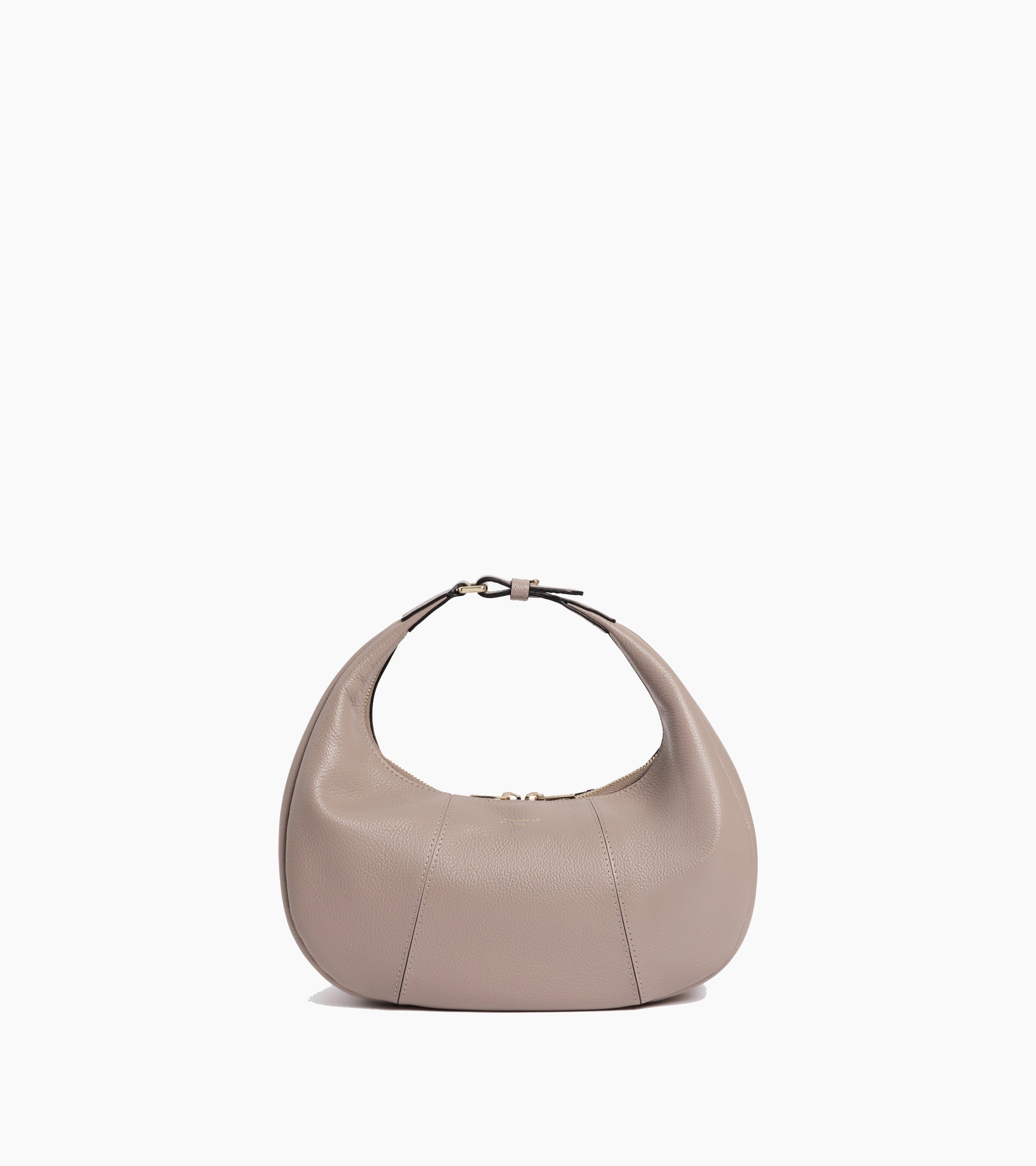 Juliette small hobo bag in grained leather