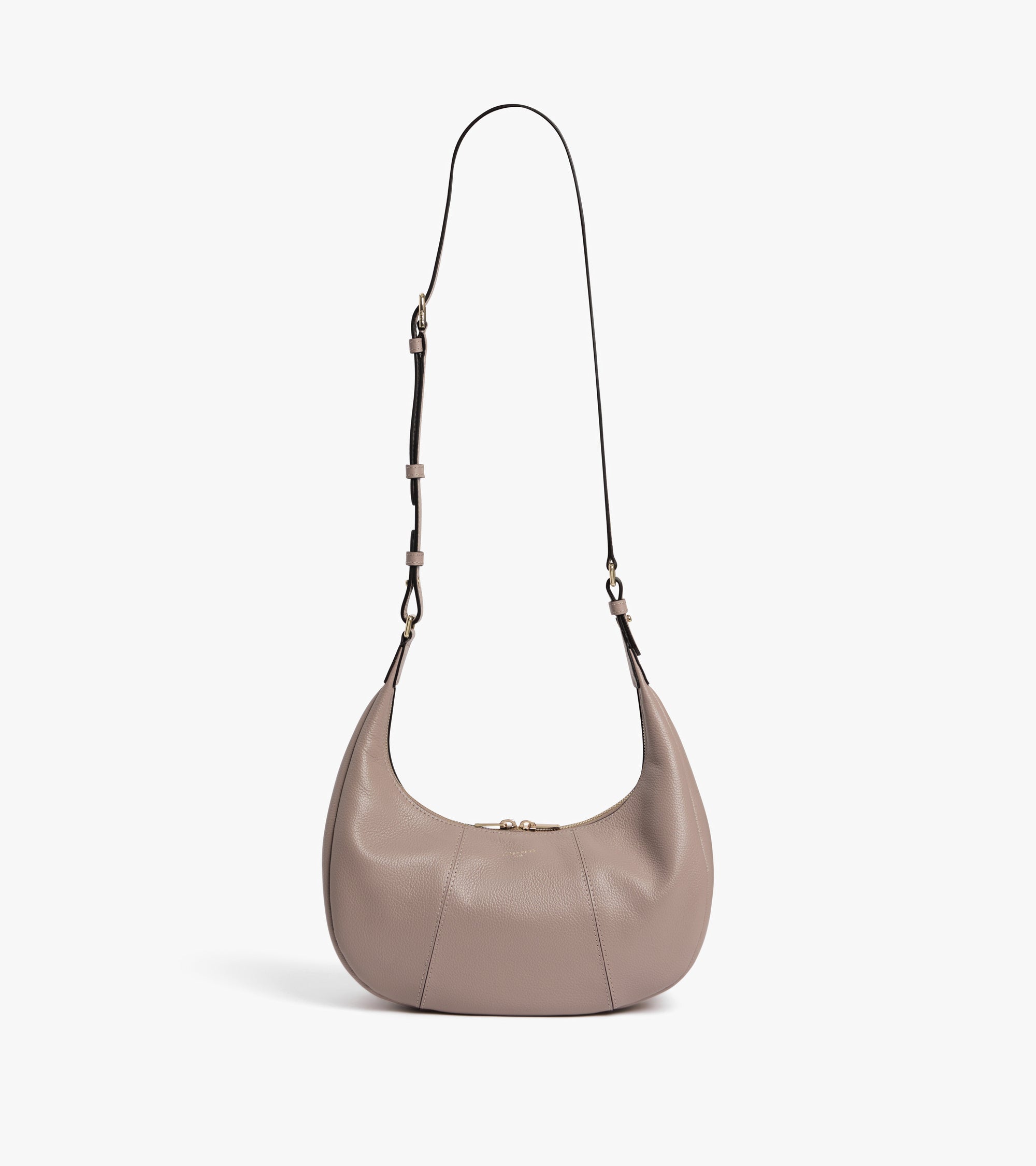 Juliette small hobo bag in grained leather