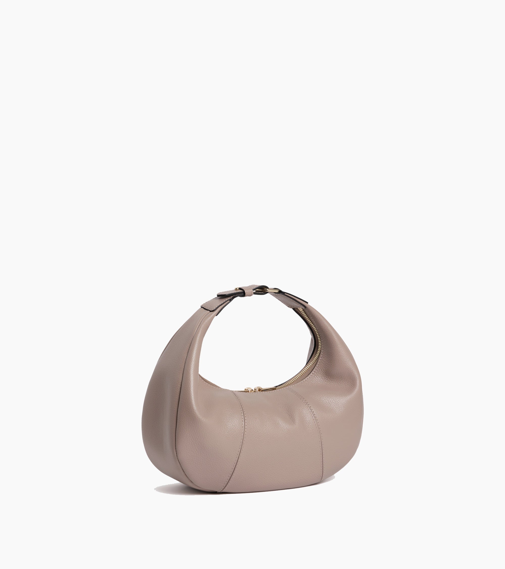 Juliette small hobo bag in grained leather