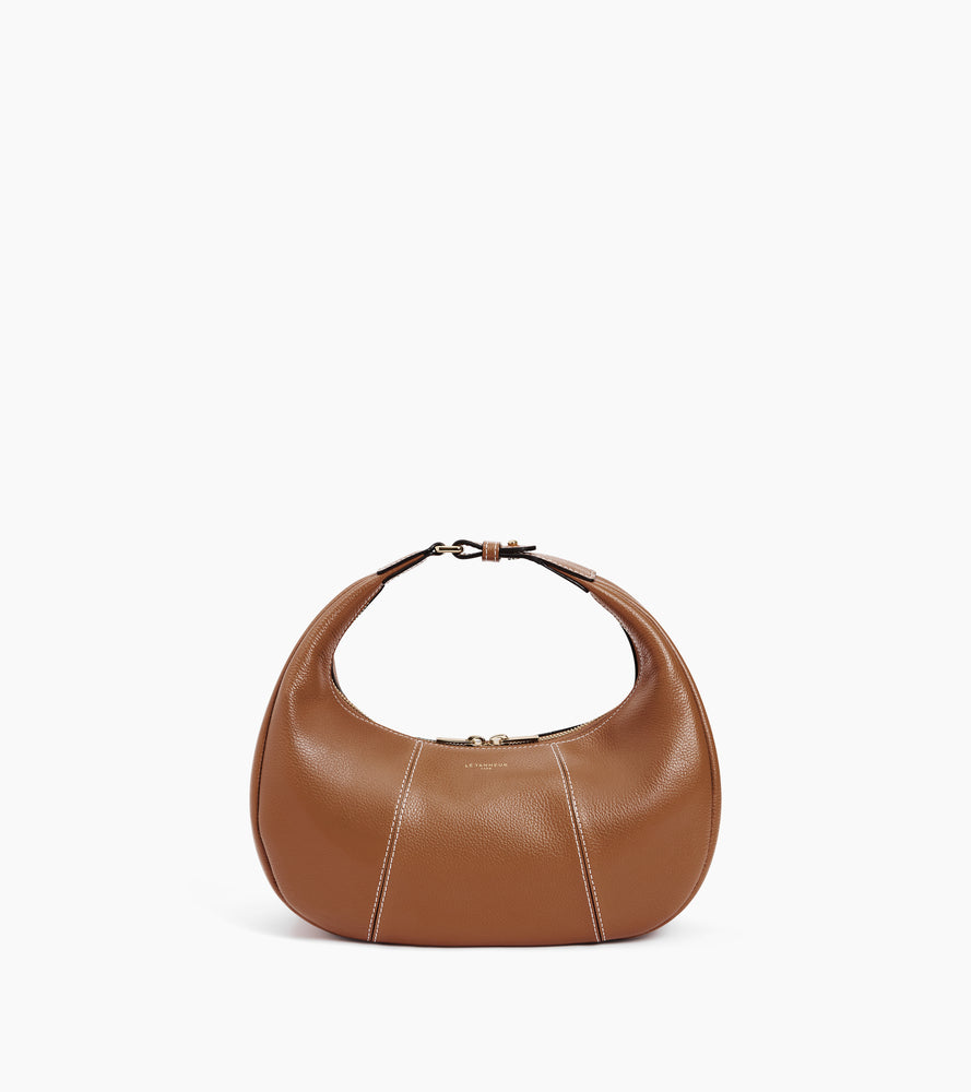 Bolso hobo pequeño Juliette de cuero granulado