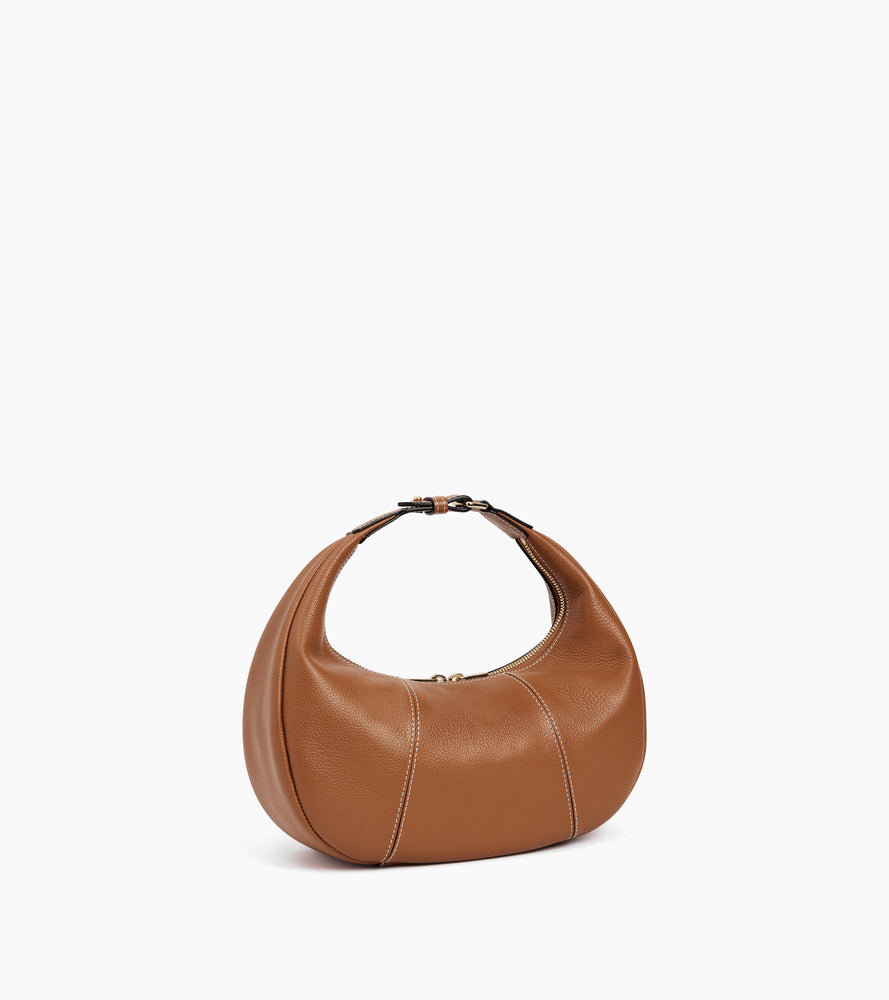 Bolso hobo pequeño Juliette de cuero granulado