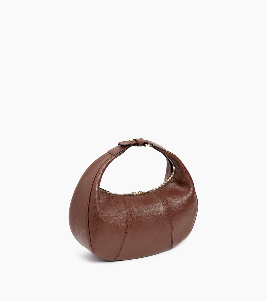 Bolso hobo pequeño Juliette de cuero granulado