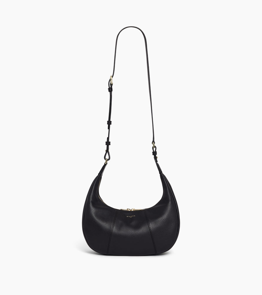 Bolso hobo pequeño Juliette de cuero granulado